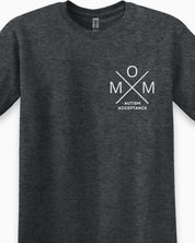 Mom Cross Tee-Neurodiversity, ADHD & Autism Awareness & Acceptance T-Shirt by Daily Bloom