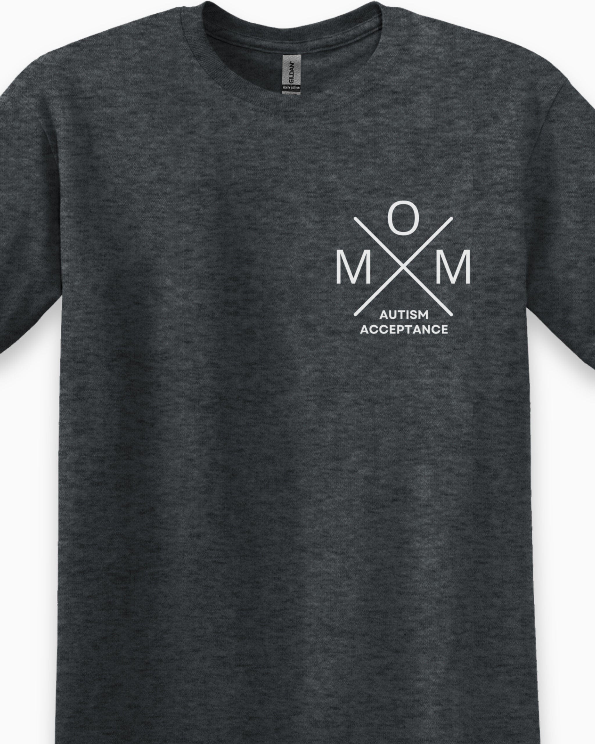 Mom Cross Tee-Neurodiversity, ADHD & Autism Awareness & Acceptance T-Shirt by Daily Bloom