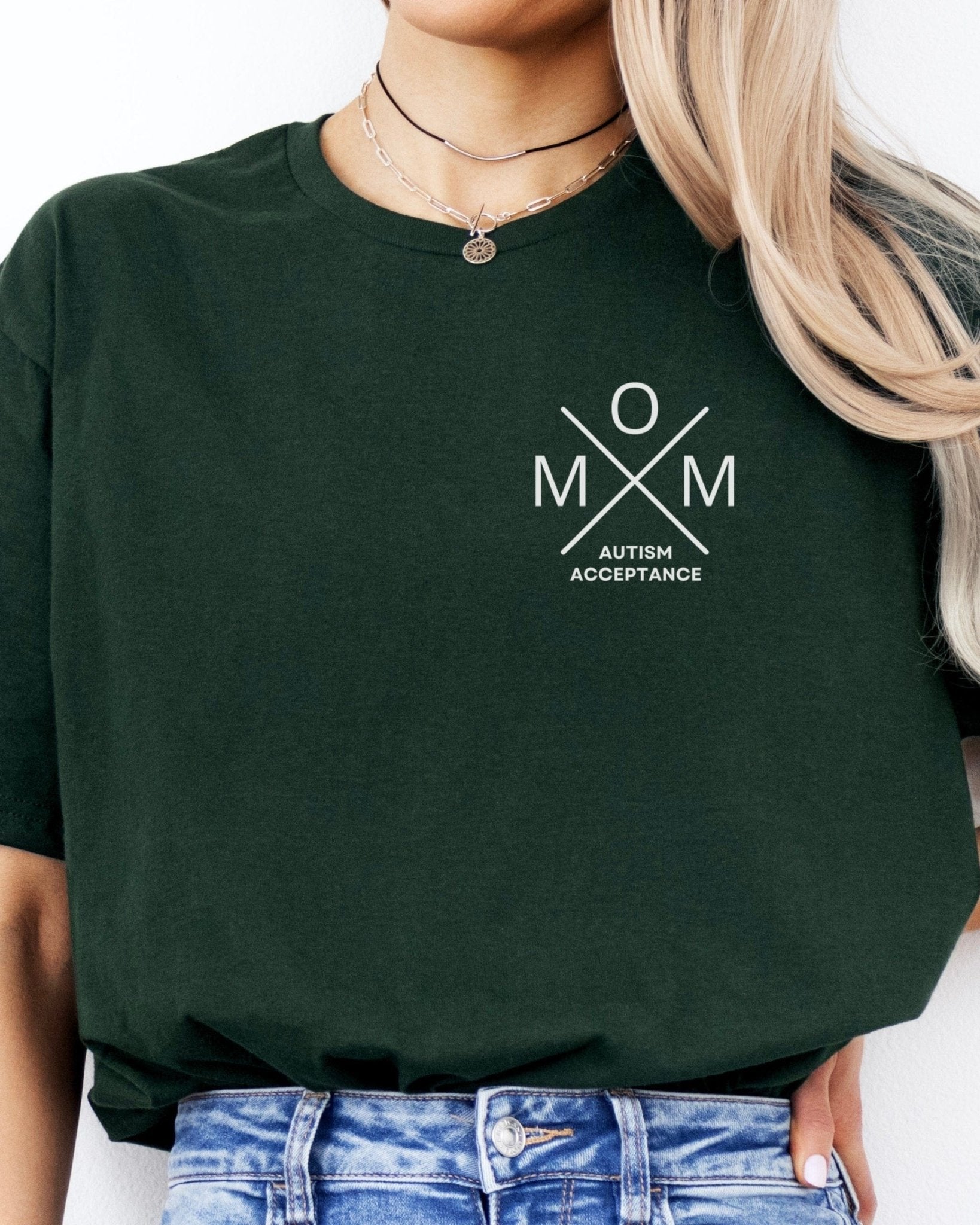 Autism T-Shirt - Mom Cross Tee - Daily Bloom