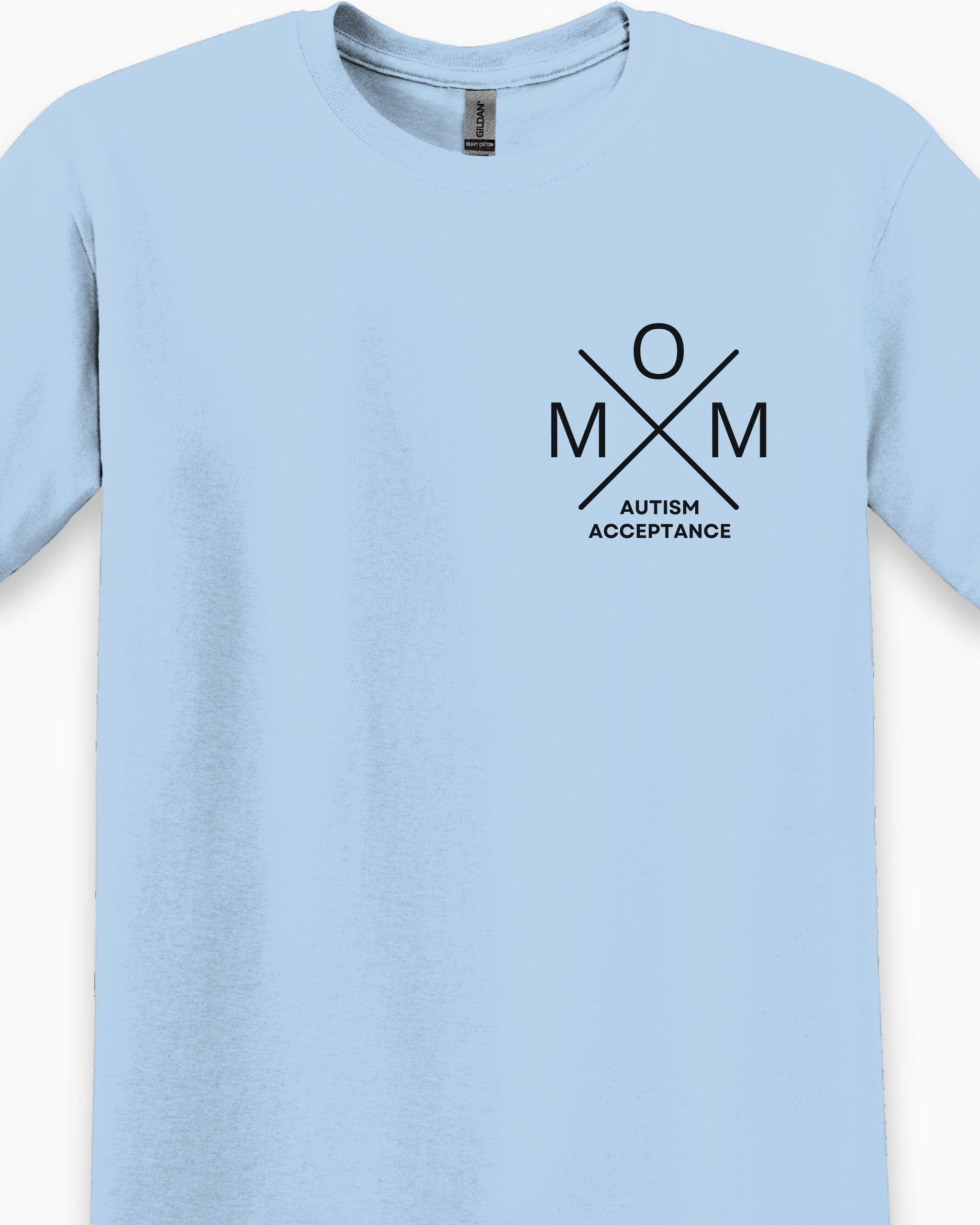 Mom Cross Tee-Neurodiversity, ADHD & Autism Awareness & Acceptance T-Shirt by Daily Bloom