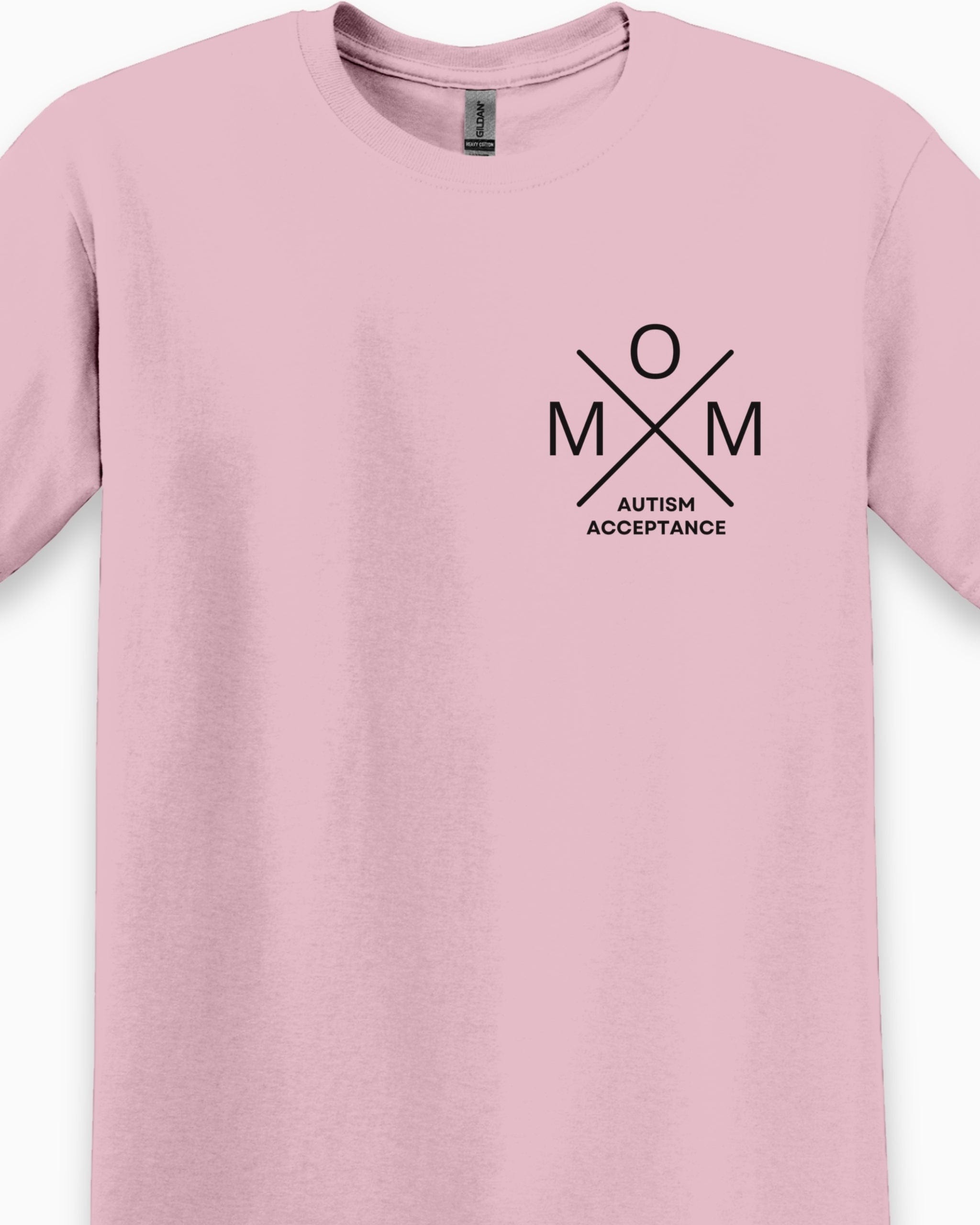Mom Cross Tee-Neurodiversity, ADHD & Autism Awareness & Acceptance T-Shirt by Daily Bloom