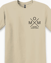 Mom Cross Tee-Neurodiversity, ADHD & Autism Awareness & Acceptance T-Shirt by Daily Bloom