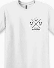 Mom Cross Tee-Neurodiversity, ADHD & Autism Awareness & Acceptance T-Shirt by Daily Bloom