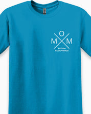 Mom Cross Tee-Neurodiversity, ADHD & Autism Awareness & Acceptance T-Shirt by Daily Bloom