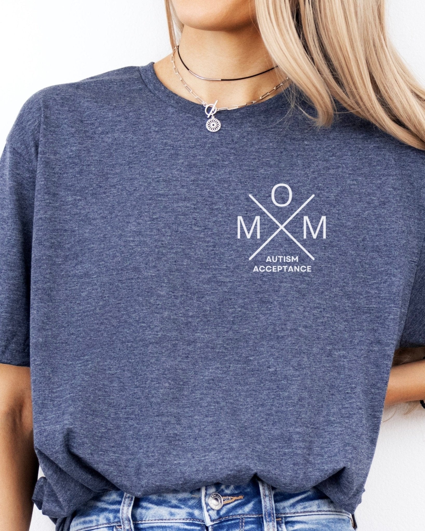 Autism T-Shirt - Mom Cross Tee - Daily Bloom