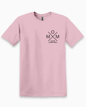 Mom Cross Tee-Light Pink-Neurodiversity, ADHD & Autism Awareness & Acceptance T-Shirt by Daily Bloom