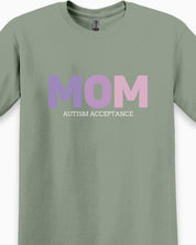 Mom Gradient Tee-Neurodiversity, ADHD & Autism Awareness & Acceptance T-Shirt by Daily Bloom