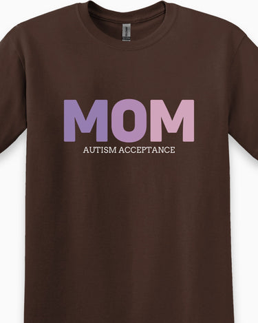 Autism T-Shirt - Mom Gradient Tee - Daily Bloom