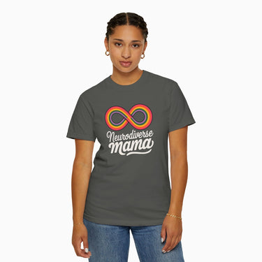 Autism T-Shirt - Neurodiverse Mama Comfort Colors Tee - Daily Bloom