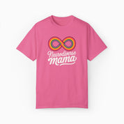 Autism T-Shirt By Daily Bloom Neurodiverse Mama Comfort Colors Tee Crunchberry / S