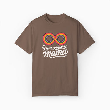Autism T-Shirt - Neurodiverse Mama Comfort Colors Tee - Daily Bloom