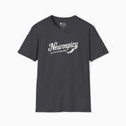 Autism T-Shirt By Daily Bloom Neurospicy Tag-Free Tee Dark Heather Grey / S