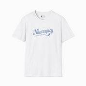 Autism T-Shirt By Daily Bloom Neurospicy Tag-Free Tee White / S