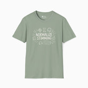 Autism T-Shirt - Normalize Stimming Tag - Free Tee - Daily Bloom