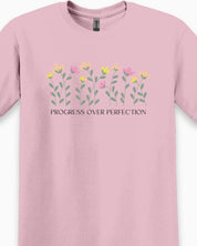 Progress over Perfection Tee-Neurodiversity, ADHD & Autism Awareness & Acceptance T-Shirt by Daily Bloom