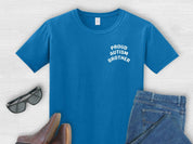 Proud Autism Brother Tee-Sapphire-Neurodiversity, ADHD & Autism Awareness & Acceptance T-Shirt by Daily Bloom