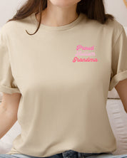 Proud Autism Grandma Tee-Neurodiversity, ADHD & Autism Awareness & Acceptance T-Shirt by Daily Bloom