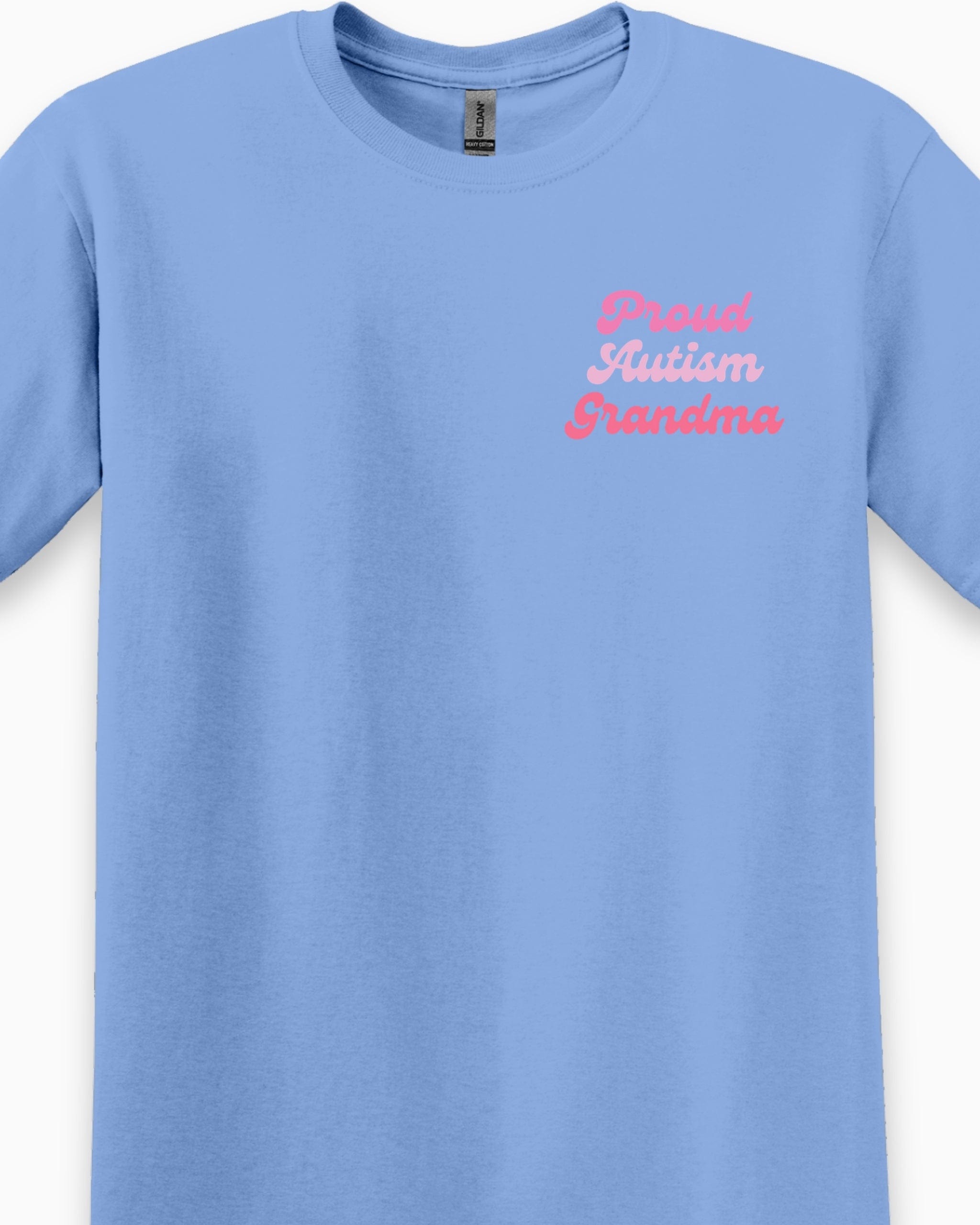 Proud Autism Grandma Tee-Neurodiversity, ADHD & Autism Awareness & Acceptance T-Shirt by Daily Bloom