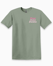 Proud Autism Grandma Tee-Sage-Neurodiversity, ADHD & Autism Awareness & Acceptance T-Shirt by Daily Bloom