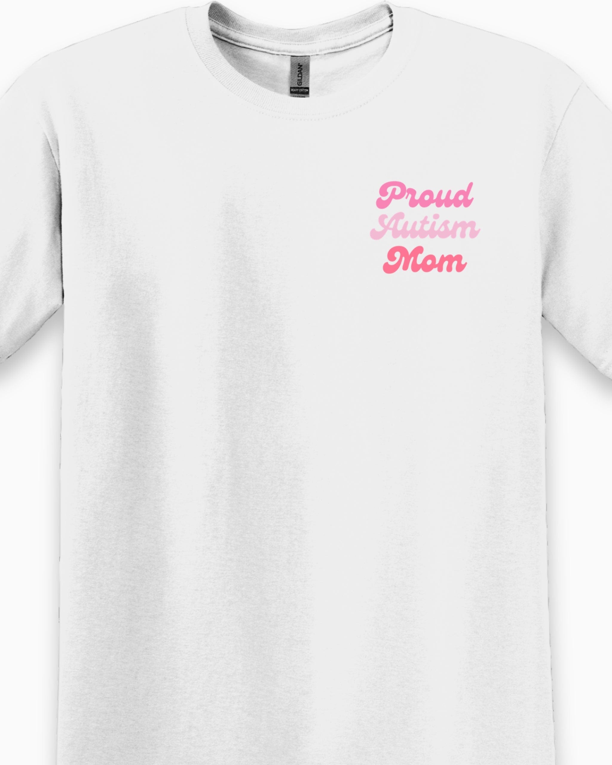 Proud Autism Mom Tee-Neurodiversity, ADHD & Autism Awareness & Acceptance T-Shirt by Daily Bloom