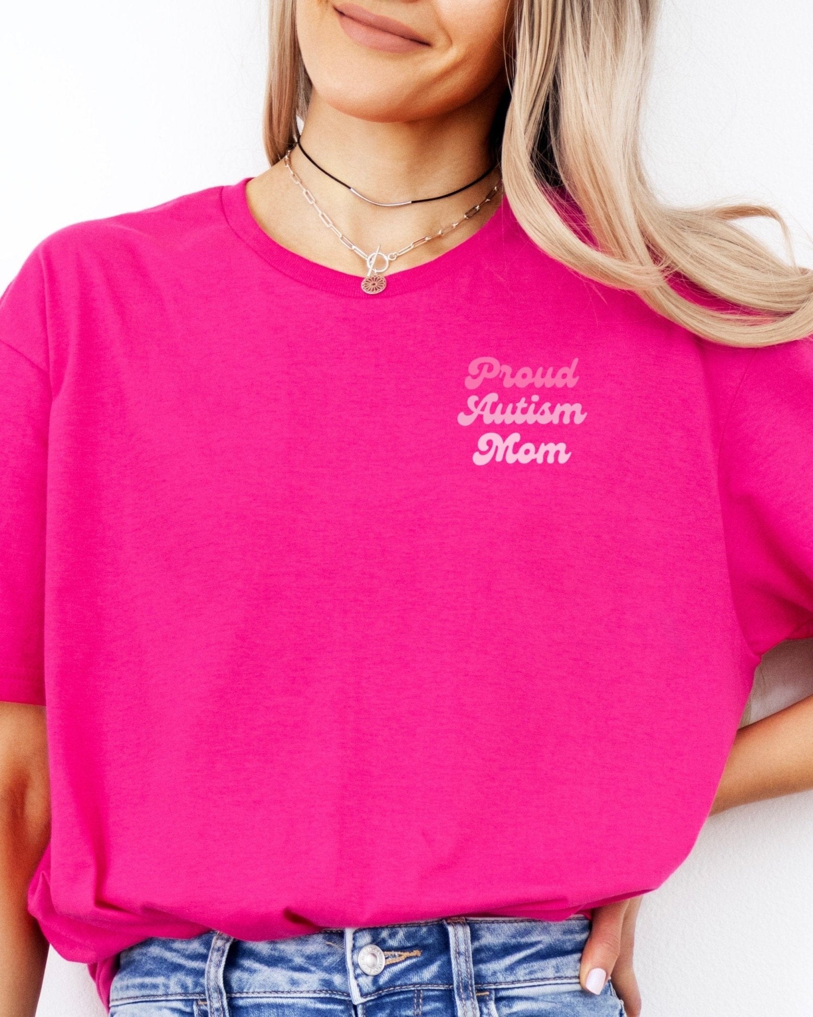 Autism T-Shirt - Proud Autism Mom Tee - Daily Bloom