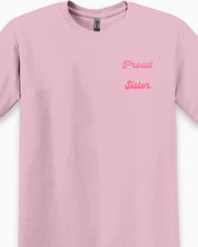 Proud Autism Sister Tee-Neurodiversity, ADHD & Autism Awareness & Acceptance T-Shirt by Daily Bloom