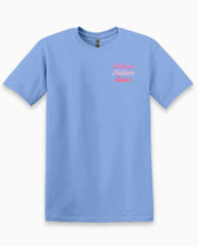 Proud Autism Sister Tee-Carolina Blue-Neurodiversity, ADHD & Autism Awareness & Acceptance T-Shirt by Daily Bloom