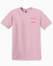 Proud Autism Sister Tee-Light Pink-Neurodiversity, ADHD & Autism Awareness & Acceptance T-Shirt by Daily Bloom