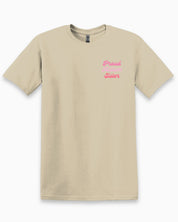 Proud Autism Sister Tee-Sand-Neurodiversity, ADHD & Autism Awareness & Acceptance T-Shirt by Daily Bloom
