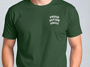 Proud Autism Uncle Tee-Neurodiversity, ADHD & Autism Awareness & Acceptance T-Shirt by Daily Bloom
