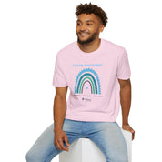 Autism T-Shirt - Rainbow Autism Acceptance Tee - The Joshua School - Daily Bloom