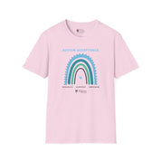 Autism T-Shirt - Rainbow Autism Acceptance Tee - The Joshua School - Daily Bloom