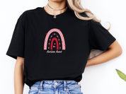 Rainbow Autism Aunt Tee-Neurodiversity, ADHD & Autism Awareness & Acceptance T-Shirt by Daily Bloom