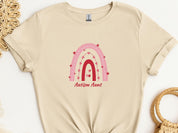 Rainbow Autism Aunt Tee-Sand-Neurodiversity, ADHD & Autism Awareness & Acceptance T-Shirt by Daily Bloom
