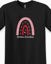 Rainbow Autism Grandma Tee-Neurodiversity, ADHD & Autism Awareness & Acceptance T-Shirt by Daily Bloom
