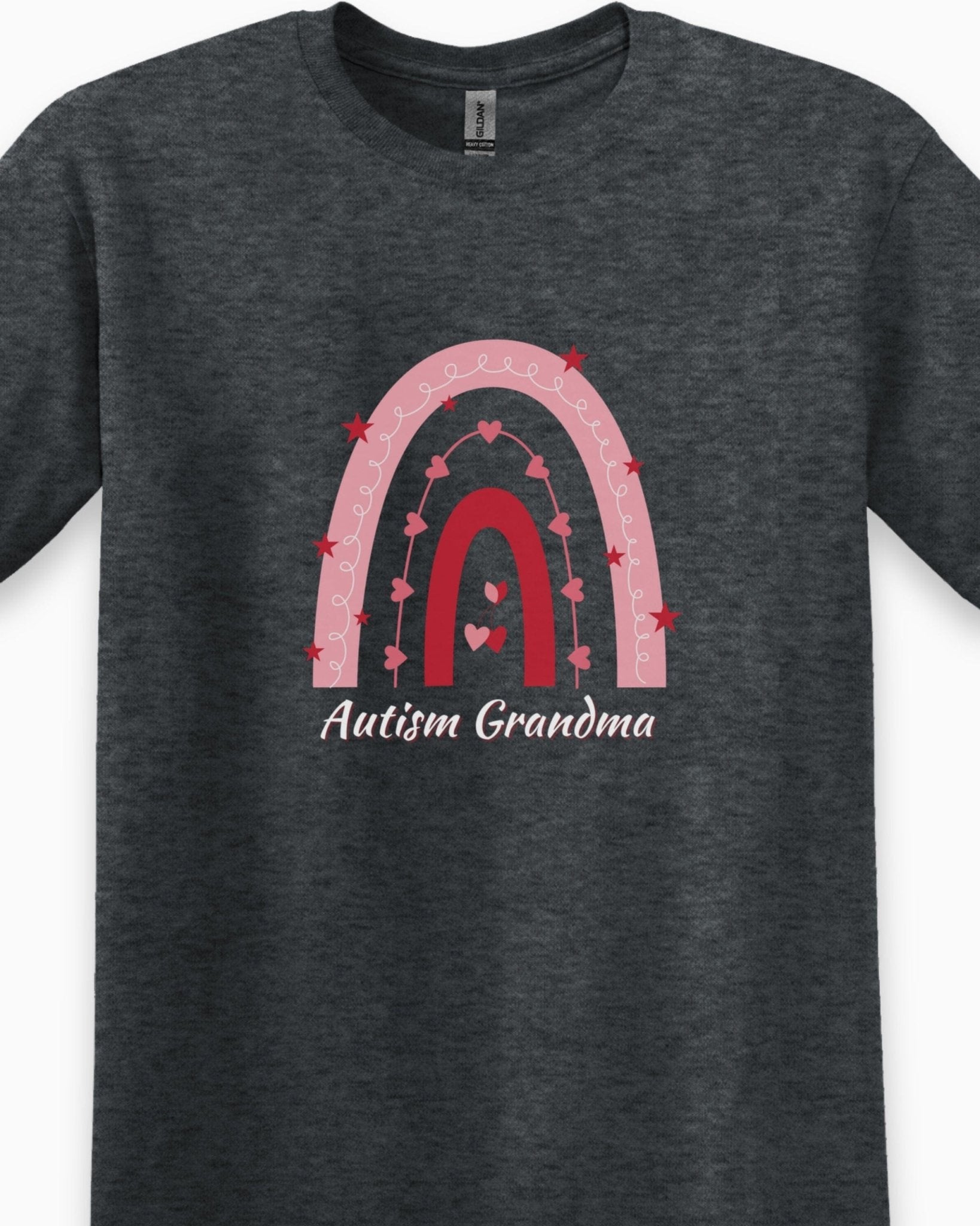 Autism T-Shirt - Rainbow Autism Grandma Tee - Daily Bloom