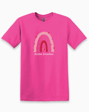 Rainbow Autism Grandma Tee-Heliconia-Neurodiversity, ADHD & Autism Awareness & Acceptance T-Shirt by Daily Bloom