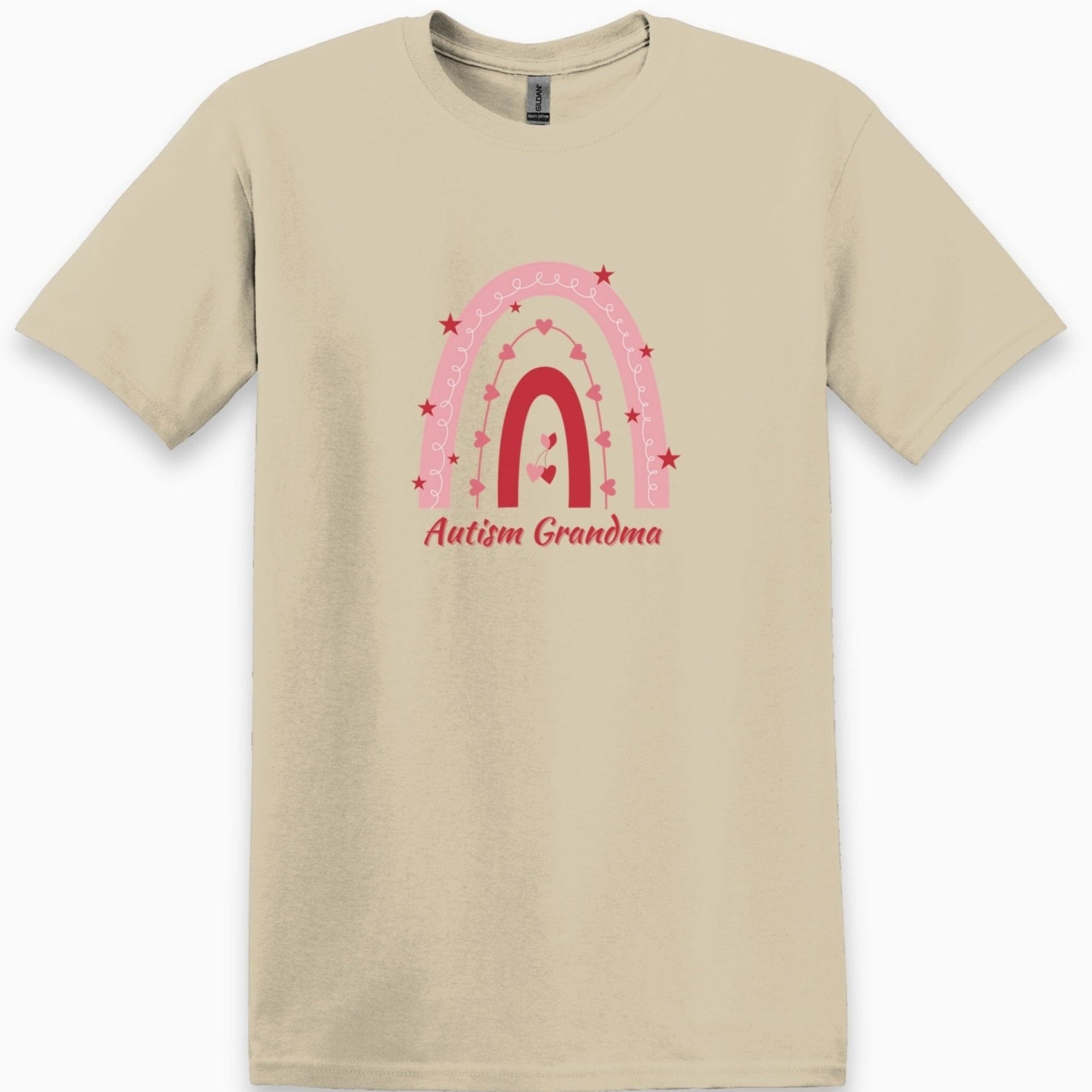 Autism T-Shirt - Rainbow Autism Grandma Tee - Daily Bloom