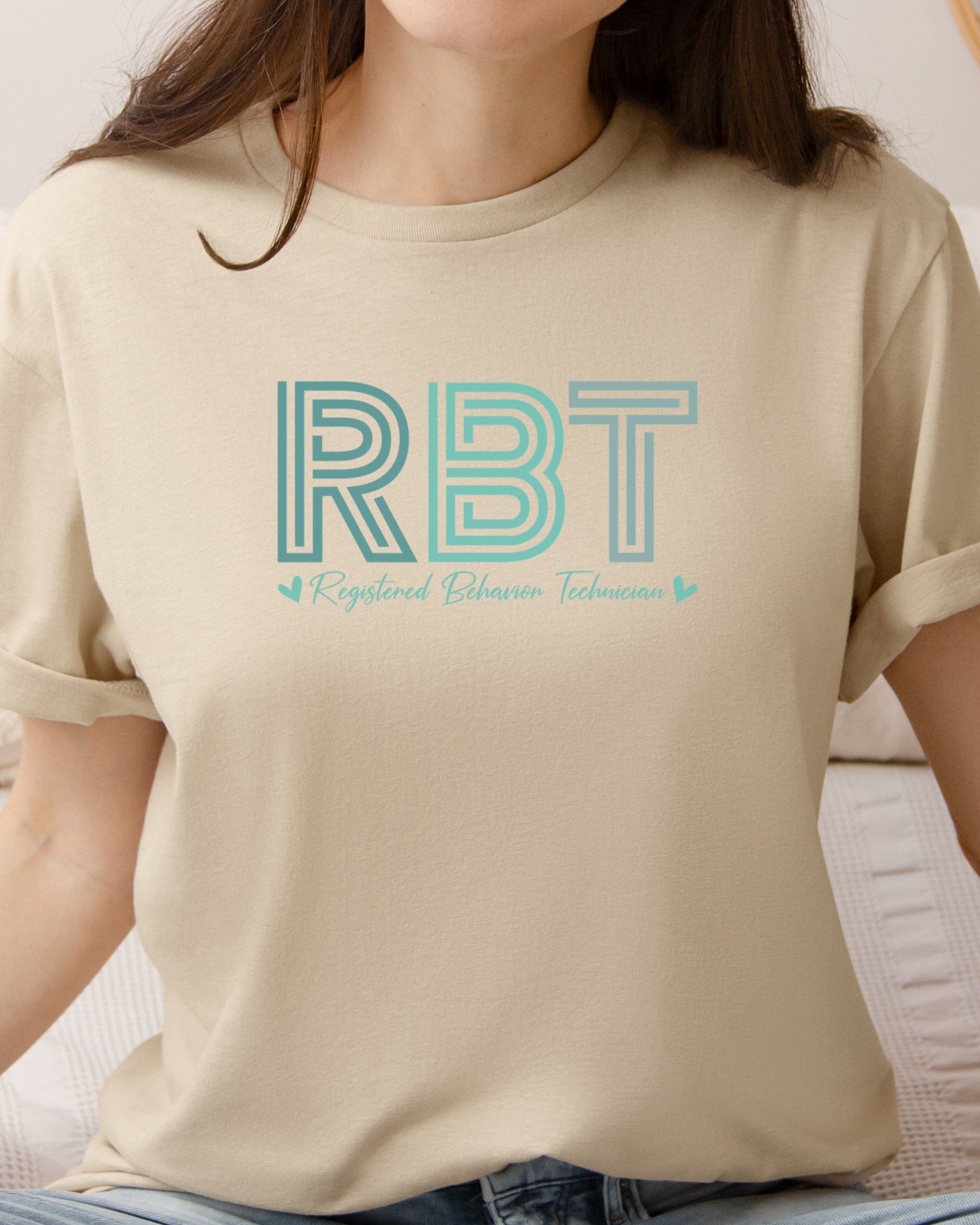 RBT Geometric Tee-Neurodiversity, ADHD & Autism Awareness & Acceptance T-Shirt by Daily Bloom