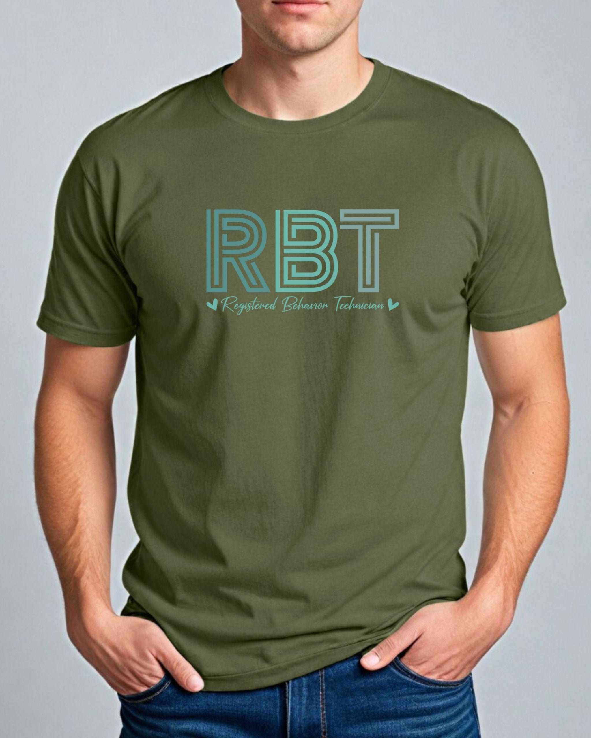 RBT Geometric Tee-Neurodiversity, ADHD & Autism Awareness & Acceptance T-Shirt by Daily Bloom