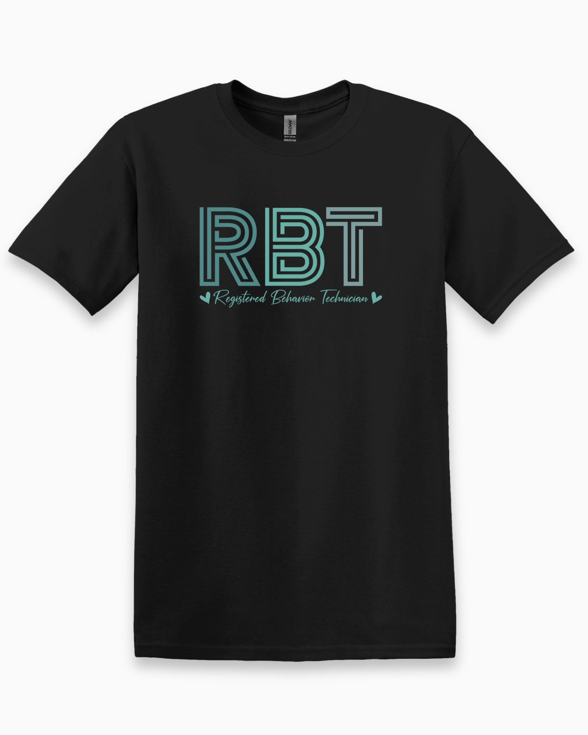 RBT Geometric Tee-Black-Neurodiversity, ADHD & Autism Awareness & Acceptance T-Shirt by Daily Bloom