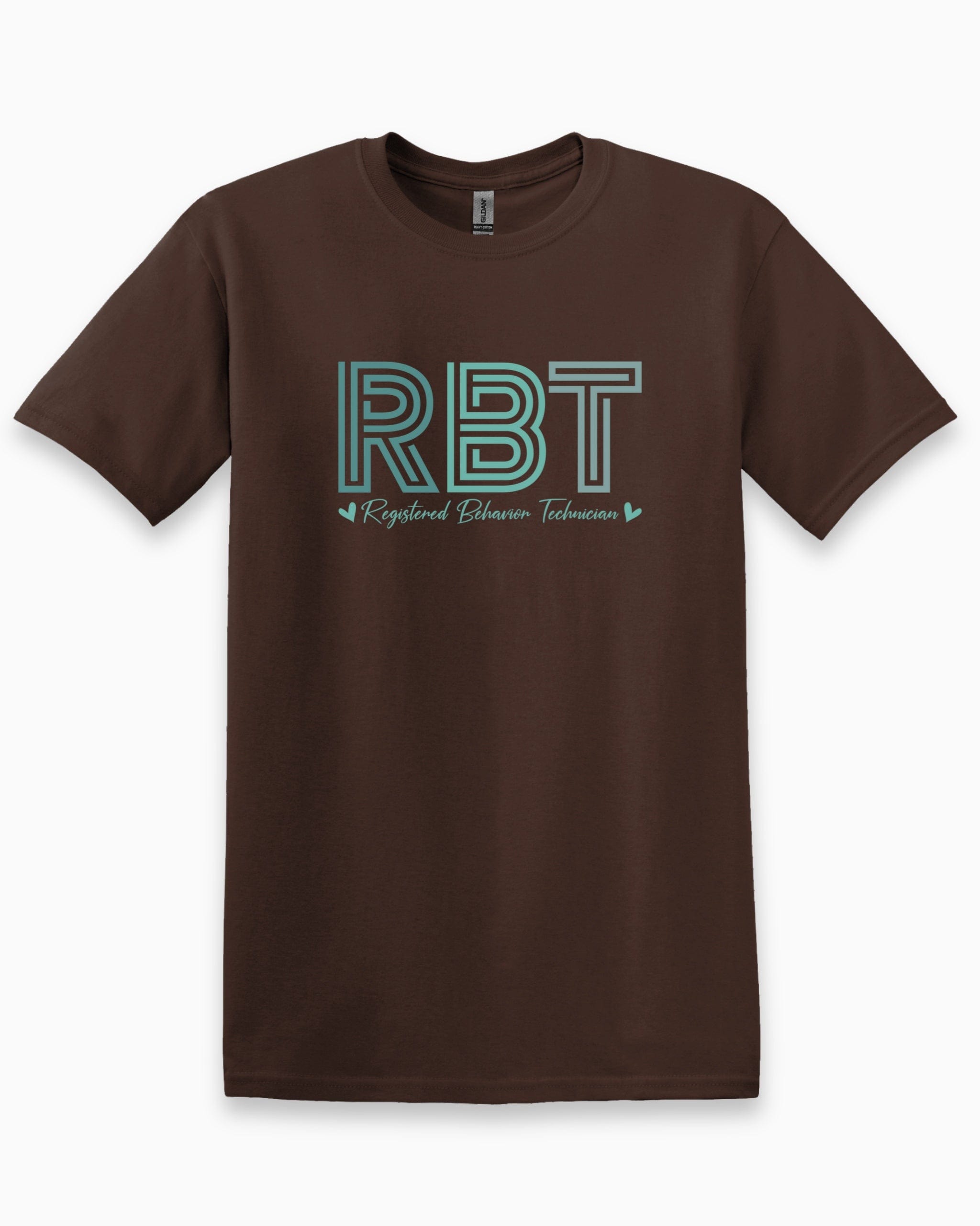 RBT Geometric Tee-Dark Chocolate-Neurodiversity, ADHD & Autism Awareness & Acceptance T-Shirt by Daily Bloom