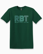 RBT Geometric Tee-Forest Green-Neurodiversity, ADHD & Autism Awareness & Acceptance T-Shirt by Daily Bloom