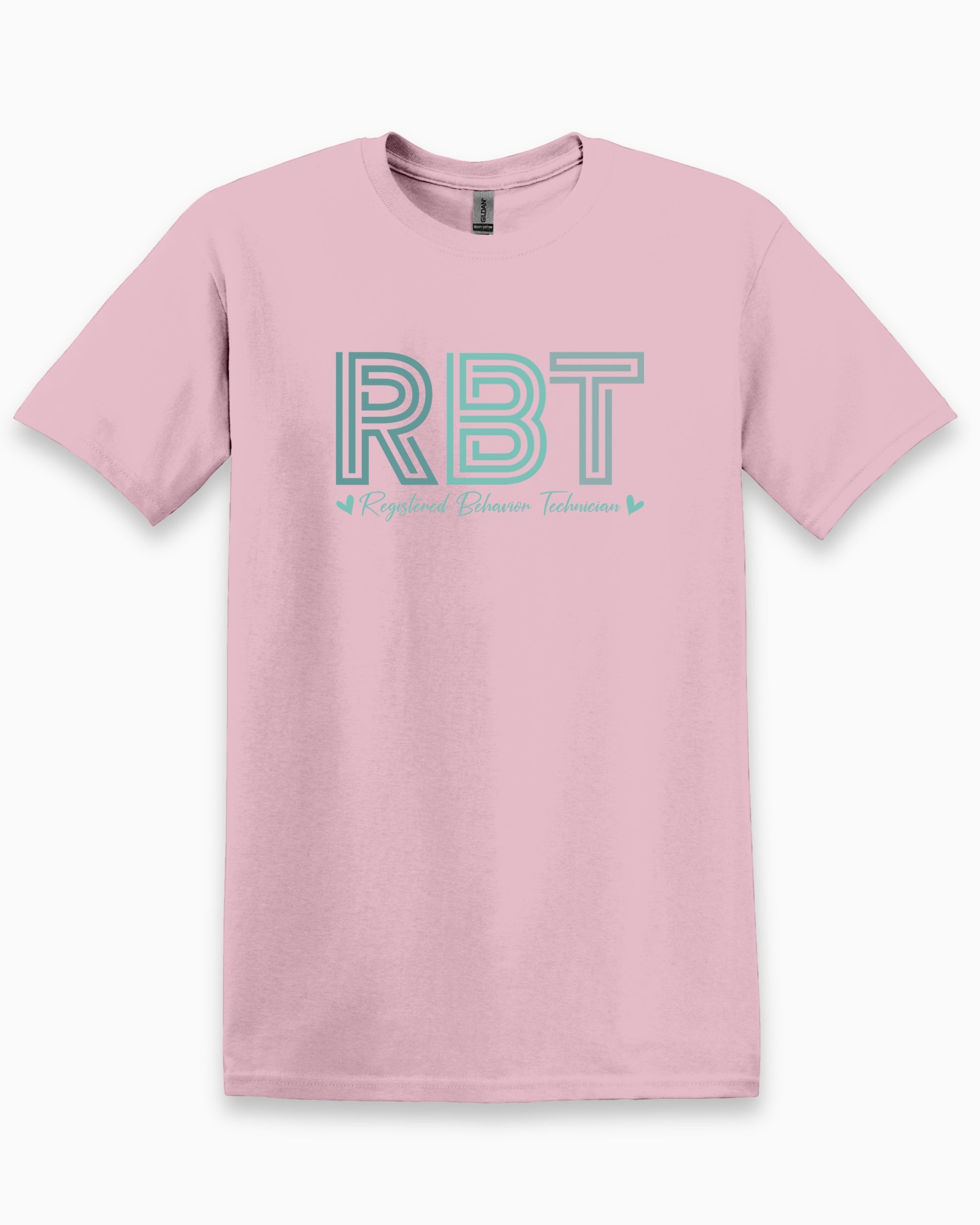 RBT Geometric Tee-Light Pink-Neurodiversity, ADHD & Autism Awareness & Acceptance T-Shirt by Daily Bloom
