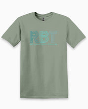 RBT Geometric Tee-Sage-Neurodiversity, ADHD & Autism Awareness & Acceptance T-Shirt by Daily Bloom