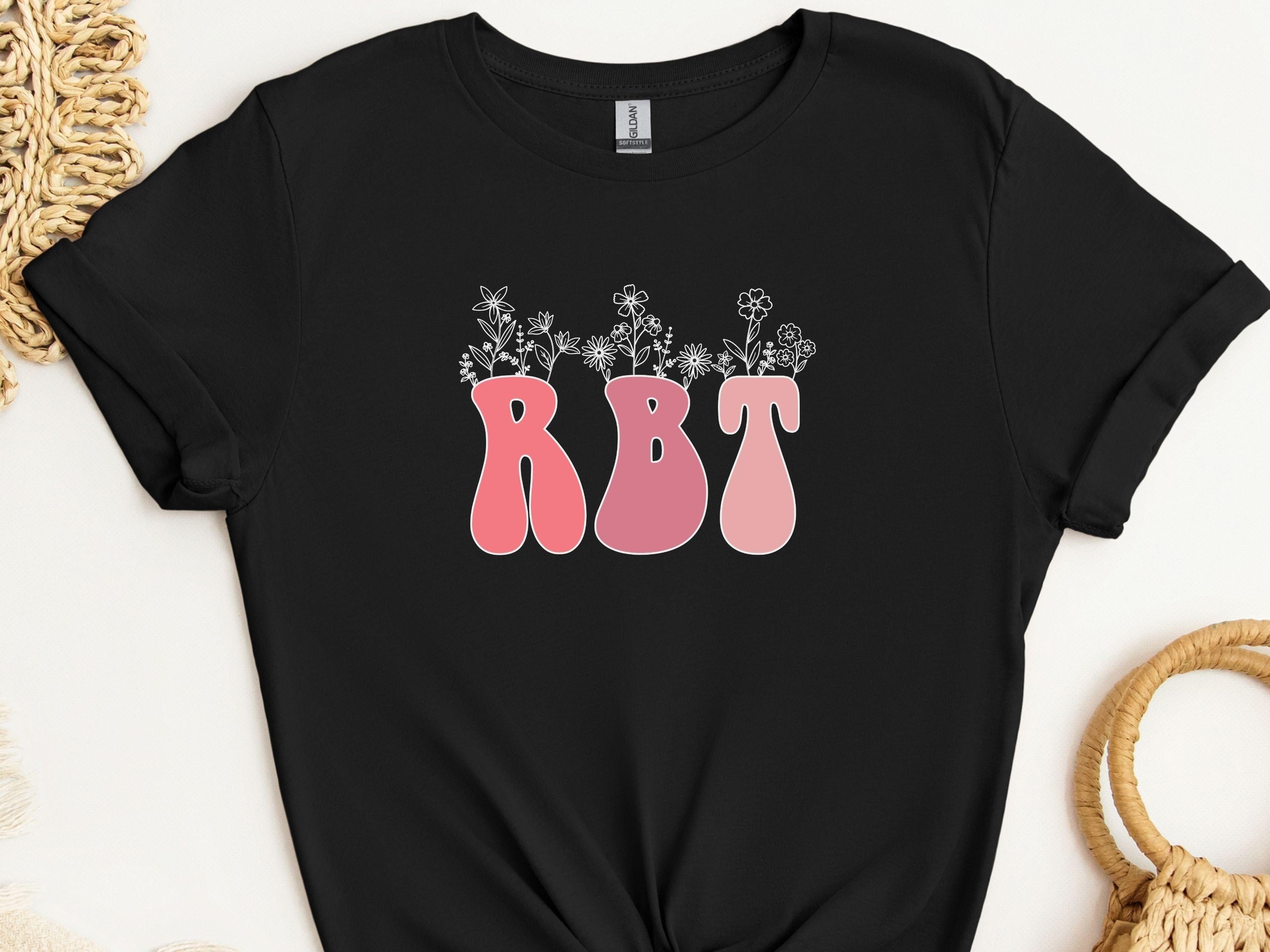 RBT Wildflowers Tee-Black-Neurodiversity, ADHD & Autism Awareness & Acceptance T-Shirt by Daily Bloom
