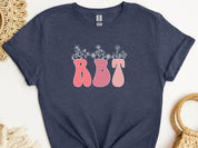 RBT Wildflowers Tee-Heather Navy-Neurodiversity, ADHD & Autism Awareness & Acceptance T-Shirt by Daily Bloom