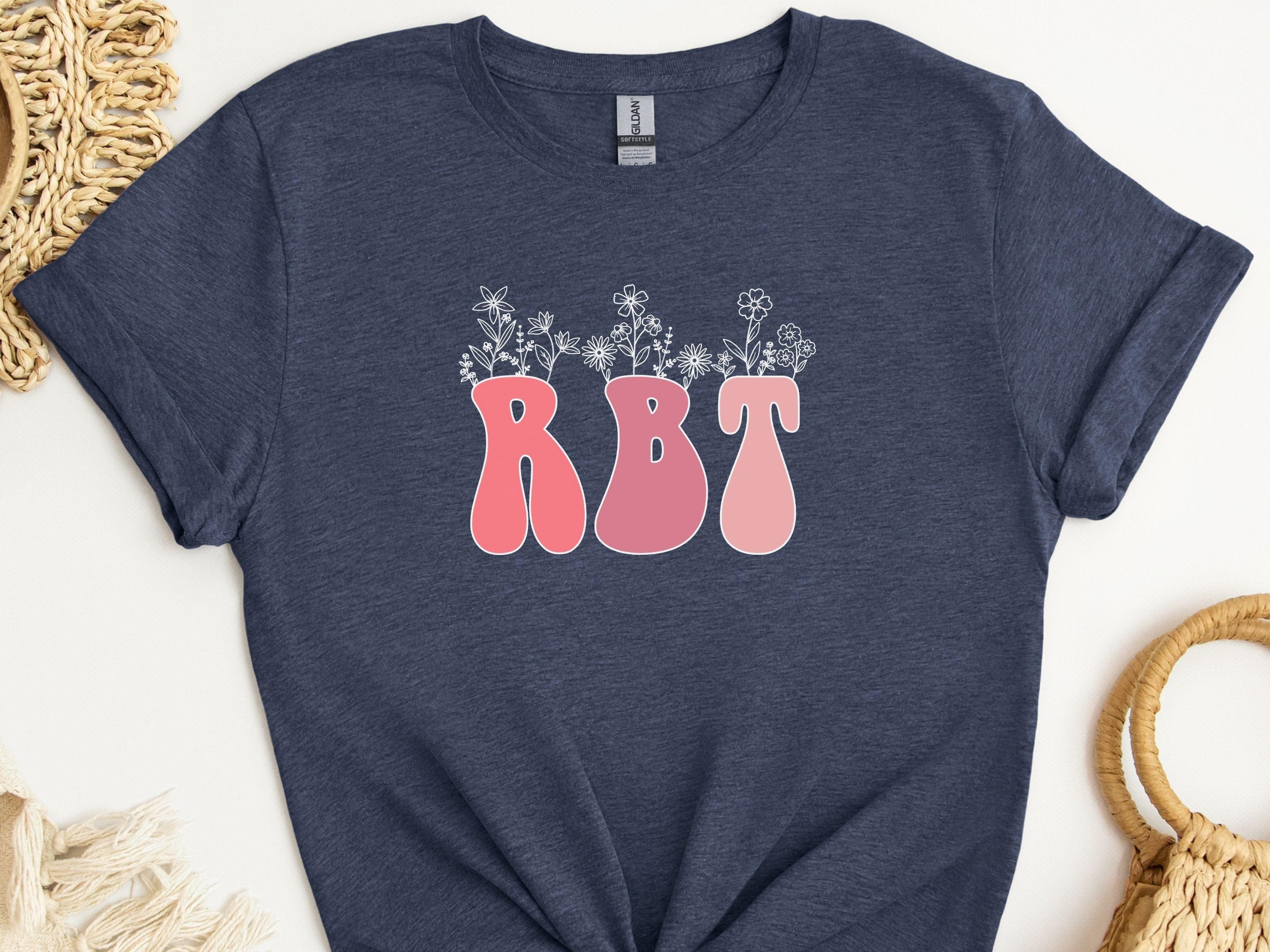 RBT Wildflowers Tee-Heather Navy-Neurodiversity, ADHD & Autism Awareness & Acceptance T-Shirt by Daily Bloom