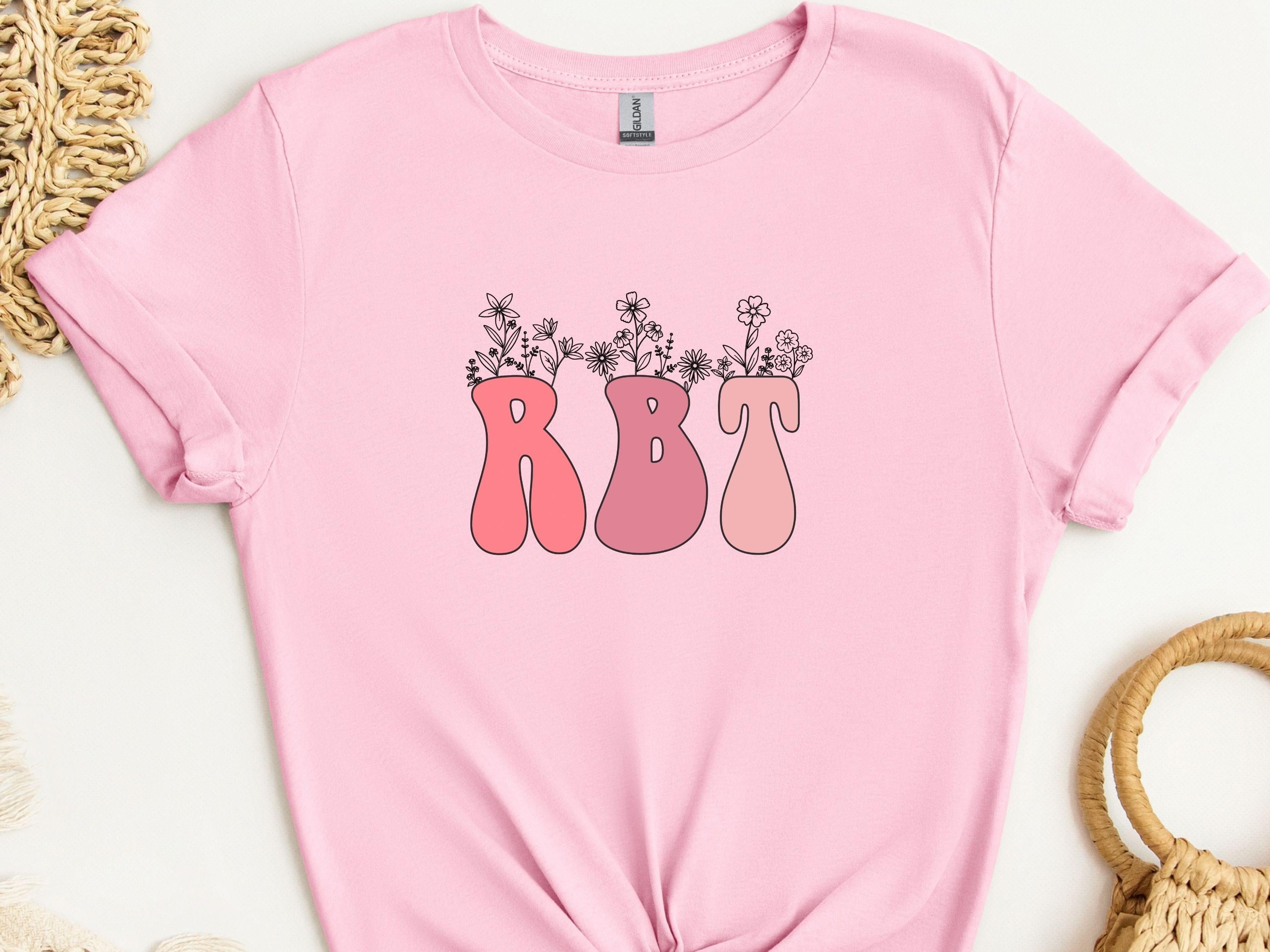 RBT Wildflowers Tee-Light Pink-Neurodiversity, ADHD & Autism Awareness & Acceptance T-Shirt by Daily Bloom