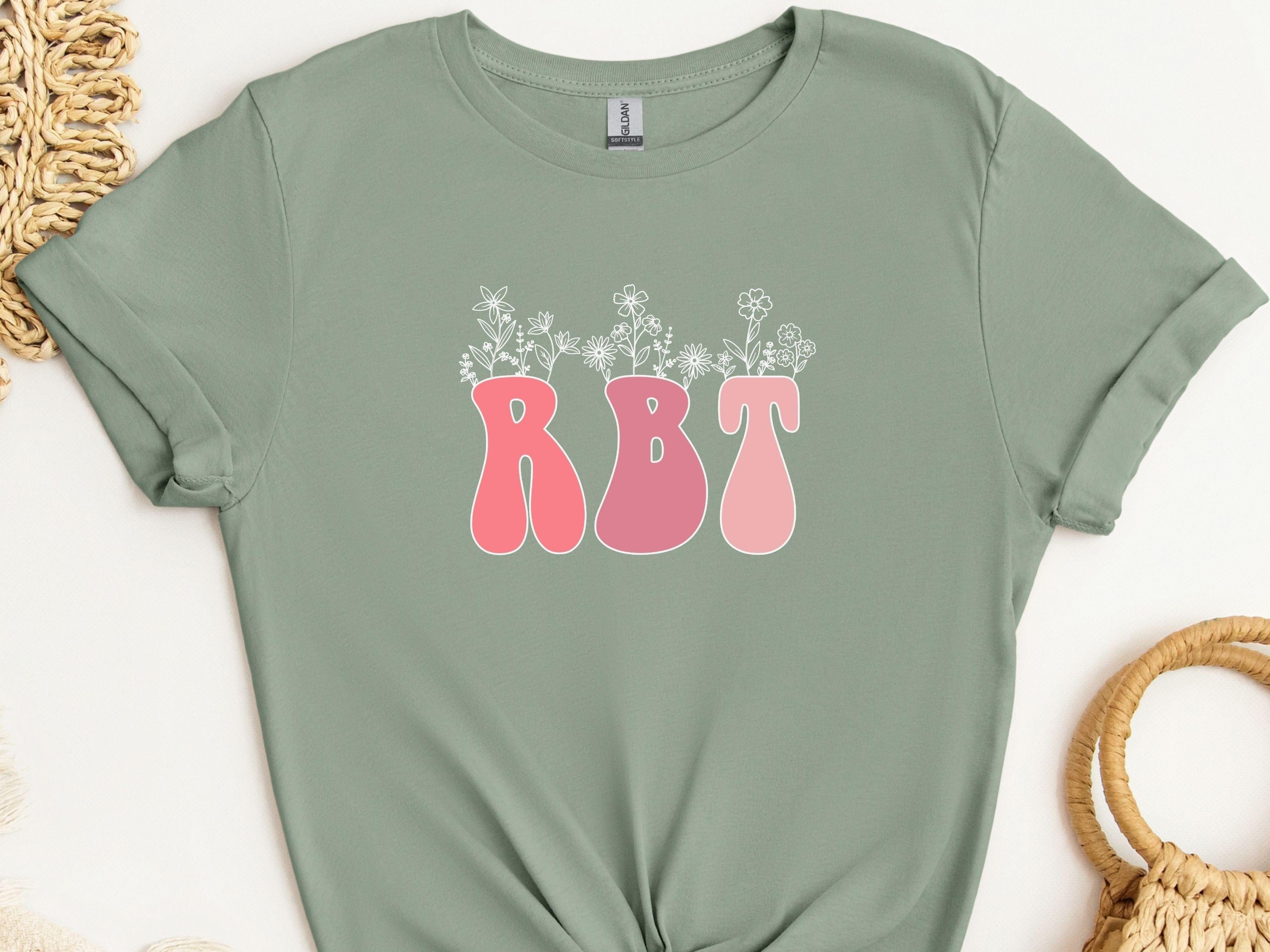 RBT Wildflowers Tee-Sage-Neurodiversity, ADHD & Autism Awareness & Acceptance T-Shirt by Daily Bloom